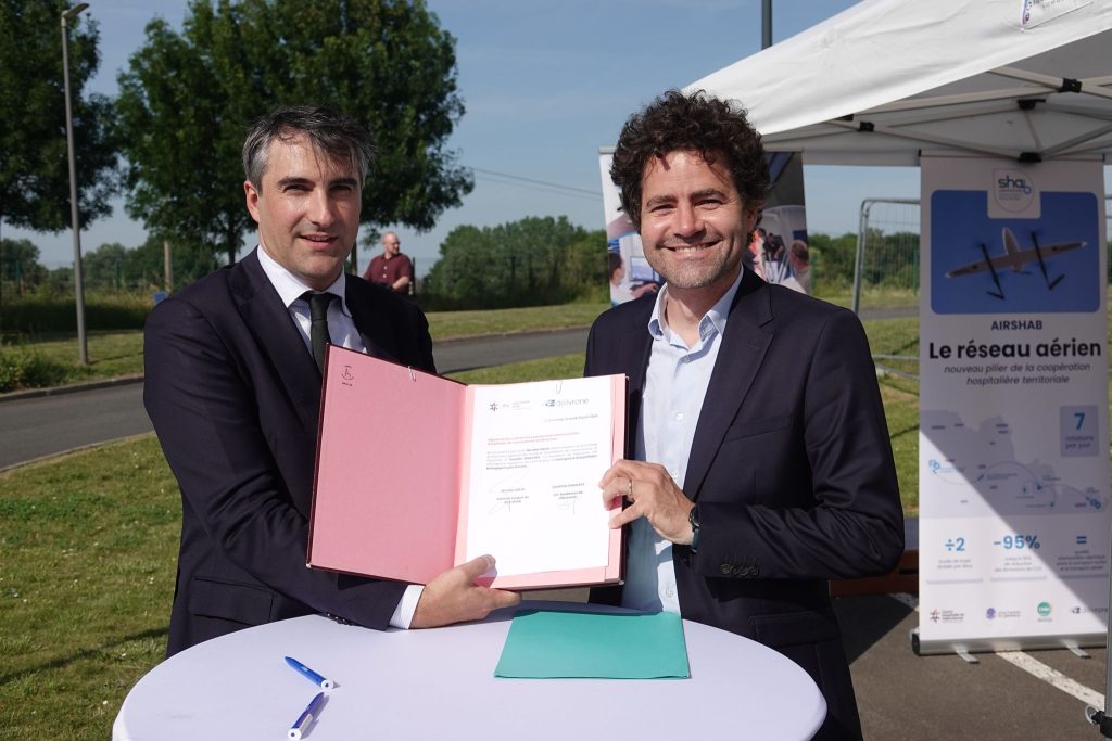 Signature projet AIRSHAB Le Quesnoy - 22 juin 2026 Nicolas Salvi et Gautier Dhaussy