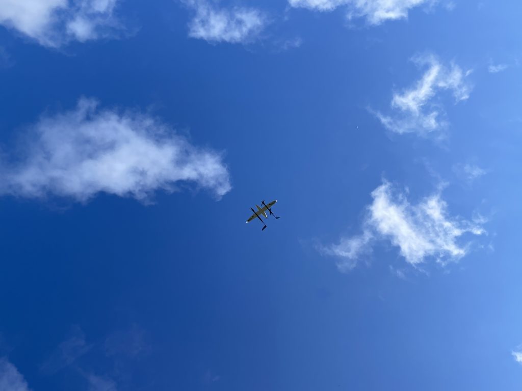 Drone Delivrone en vol